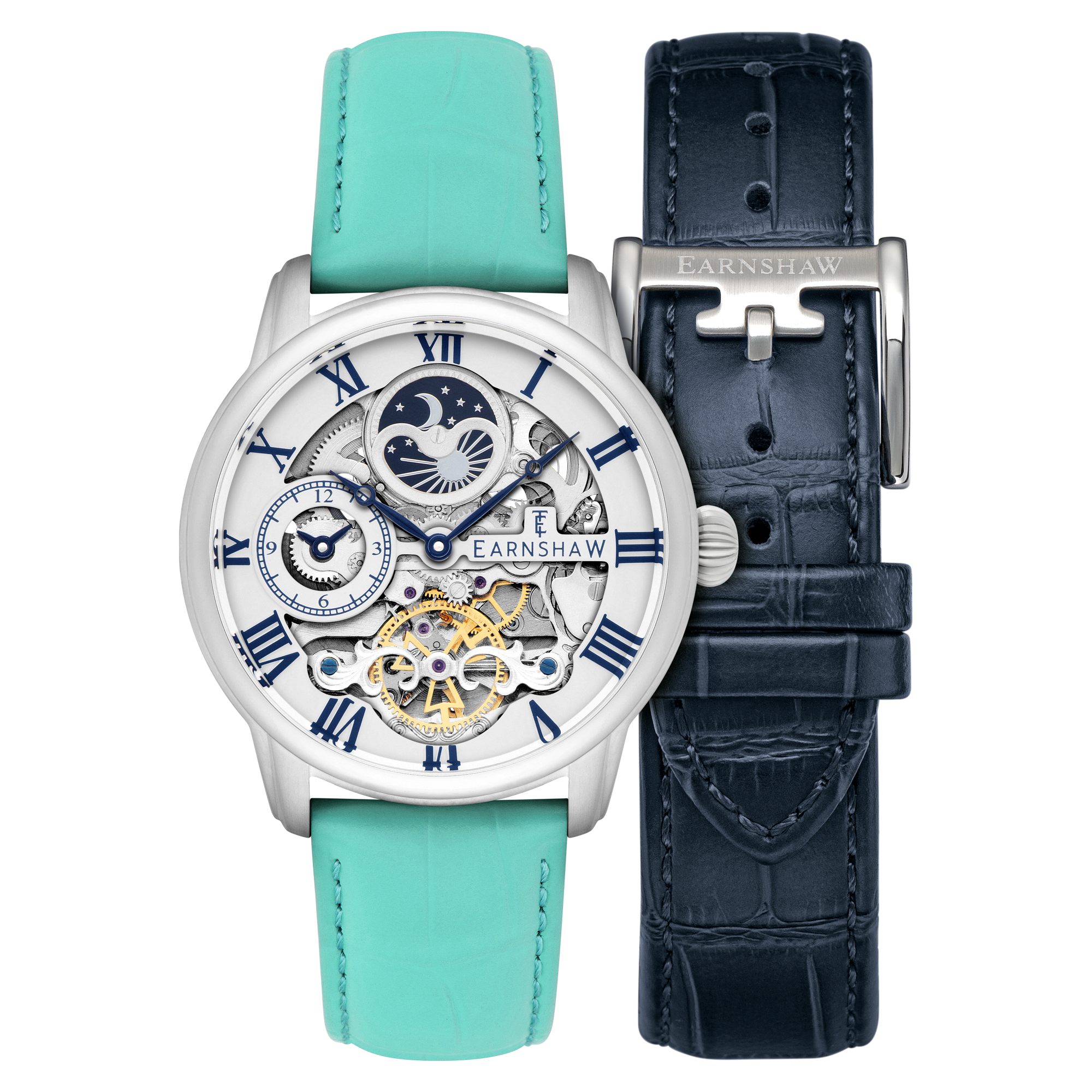 Turquoise White