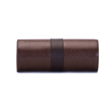 Brown Genuine Leather Watch Roll
