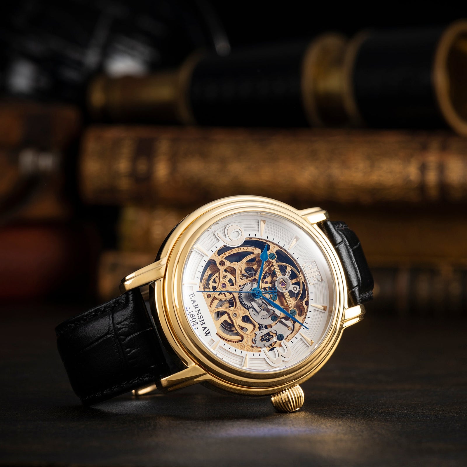 Sovereign Gold | Longcase Grande Skeleton Automatic – Thomas